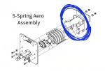 0311-962265 Aero (OEM) Spring Housing Weldment, 30 Degree Fixed